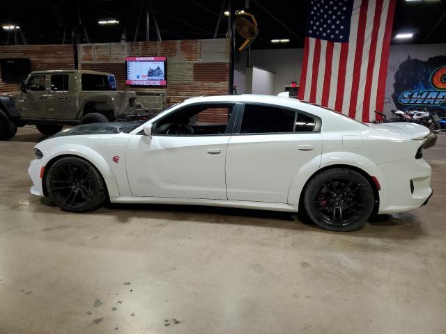 2C3CDXL98MH614708 - 2021 DODGE CHARGER SRT HELLCAT WHITE photo 3