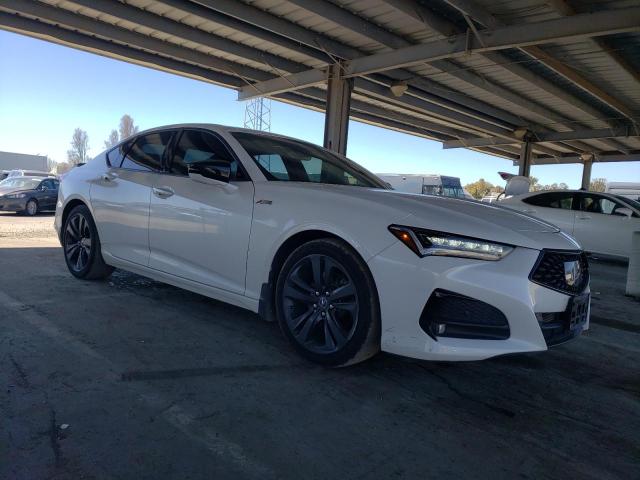 19UUB6F54MA006368 - 2021 ACURA TLX TECH A WHITE photo 4