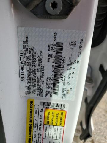 3LN6L2JK1DR800479 - 2013 LINCOLN MKZ WHITE photo 12