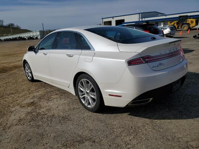3LN6L2JK1DR800479 - 2013 LINCOLN MKZ WHITE photo 2