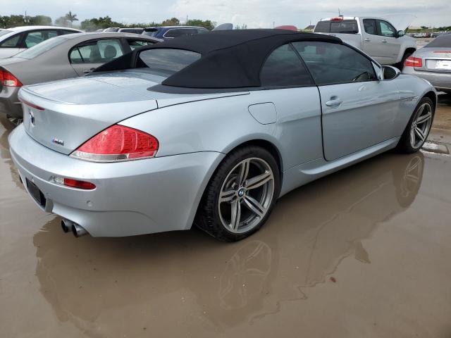 WBSEK93507CS32644 - 2007 BMW M6 BLUE photo 3