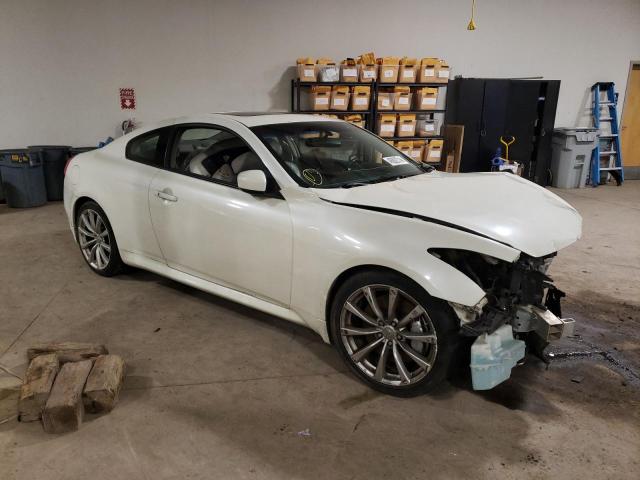 JNKCV64E08M108368 - 2008 INFINITI G37 BASE WHITE photo 4