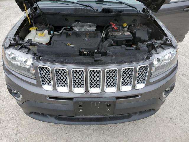 1C4NJDEB7FD177098 - 2015 JEEP COMPASS LATITUDE SILVER photo 12