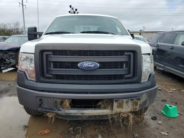 1FTVX1ET7DKF21169 - 2013 FORD F150 SUPER CAB WHITE photo 5