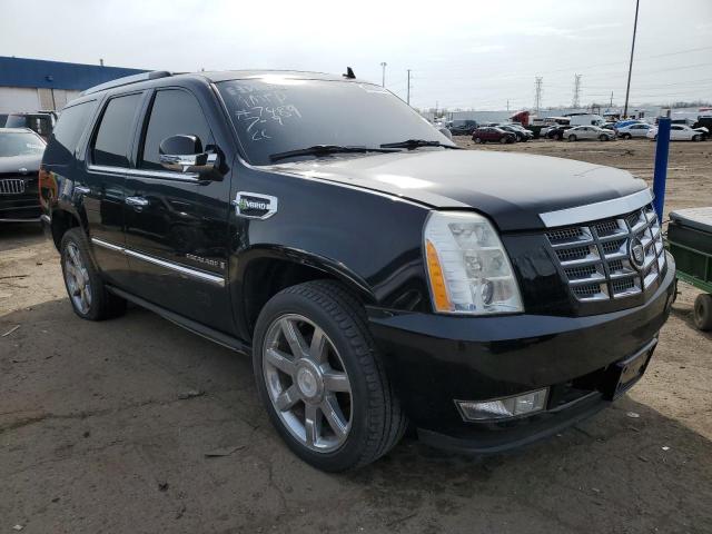 1GYFK43539R106108 - 2009 CADILLAC ESCALADE HYBRID BLACK photo 4