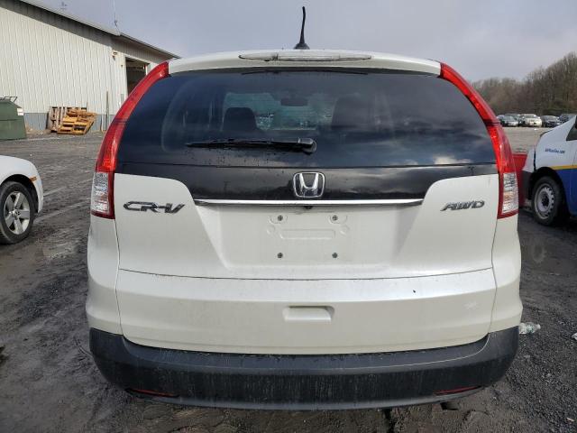 5J6RM4H73CL046309 - 2012 HONDA CR-V EXL WHITE photo 6