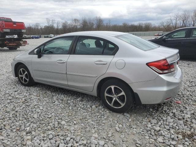 19XFB2F73FE013278 - 2015 HONDA CIVIC SE SILVER photo 2