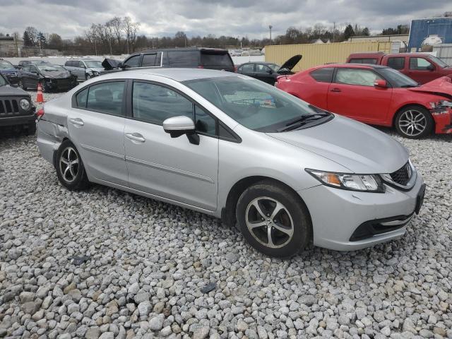 19XFB2F73FE013278 - 2015 HONDA CIVIC SE SILVER photo 4