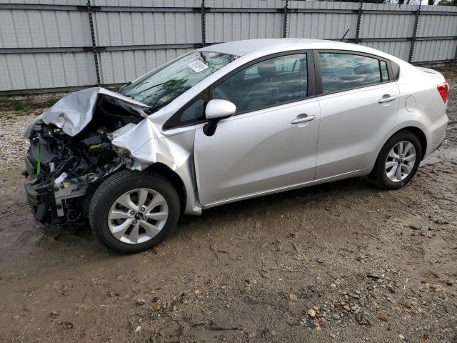 KNADN4A30H6007989 - 2017 KIA RIO EX SILVER photo 1