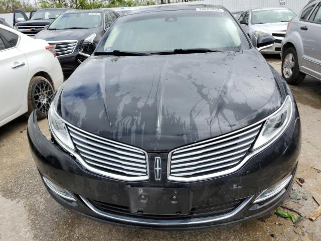 3LN6L2LUXER819550 - 2014 LINCOLN MKZ HYBRID BLACK photo 5