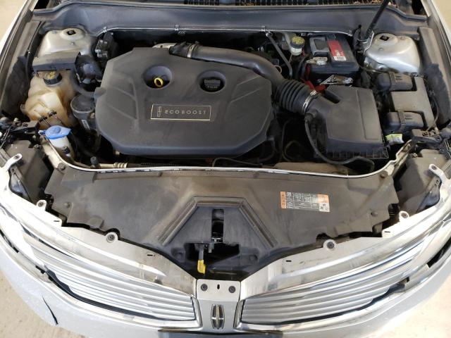 3LN6L2J95GR610346 - 2016 LINCOLN MKZ SILVER photo 11