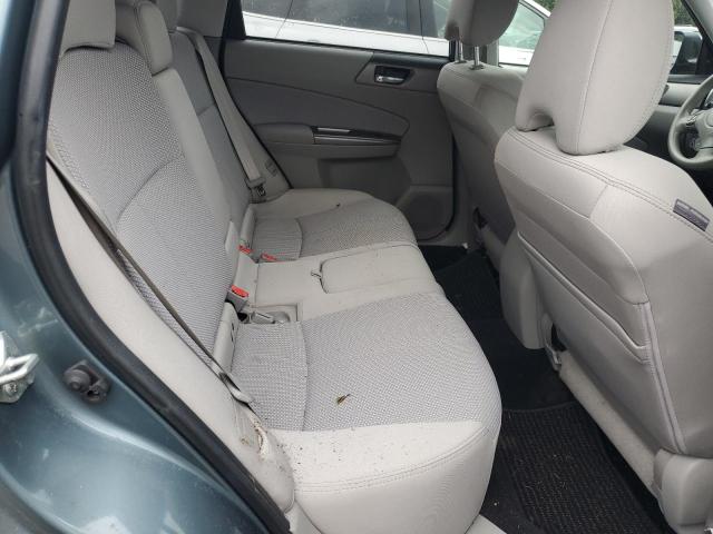 JF2SHBDC1BH732080 - 2011 SUBARU FORESTER 2.5X PREMIUM TEAL photo 11