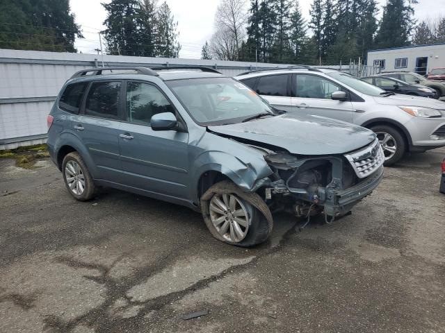 JF2SHBDC1BH732080 - 2011 SUBARU FORESTER 2.5X PREMIUM TEAL photo 4