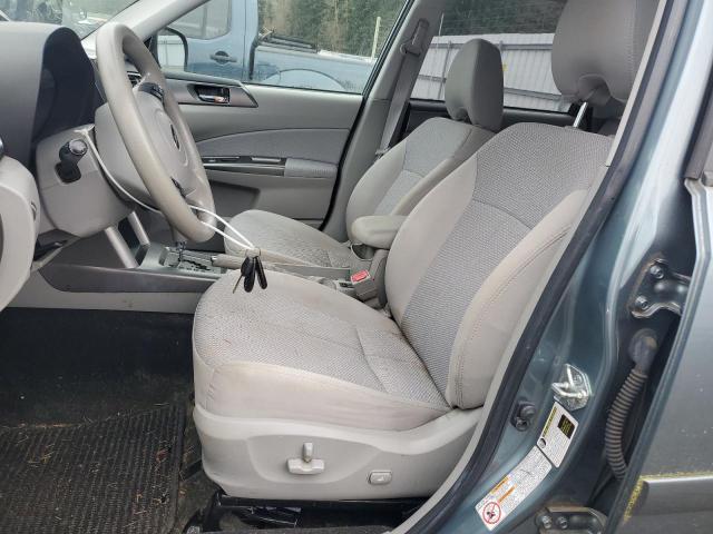 JF2SHBDC1BH732080 - 2011 SUBARU FORESTER 2.5X PREMIUM TEAL photo 7