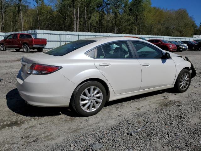 1YVHZ8DH6C5M19348 - 2012 MAZDA 6 I WHITE photo 3