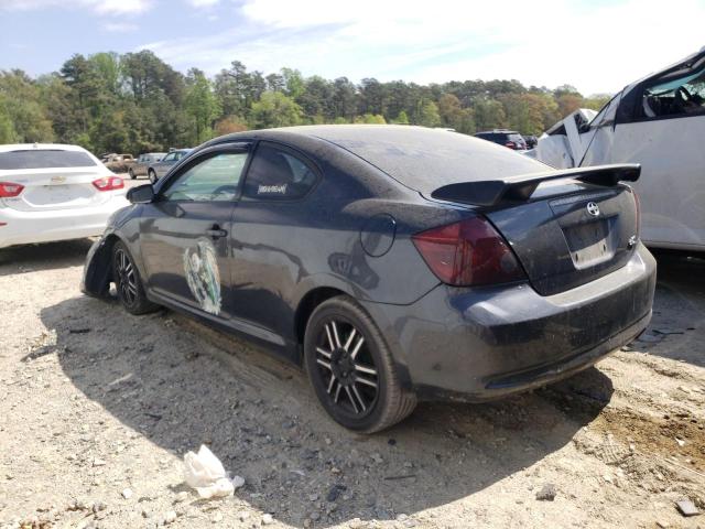 JTKDE167770219134 - 2007 TOYOTA SCION TC BLACK photo 2