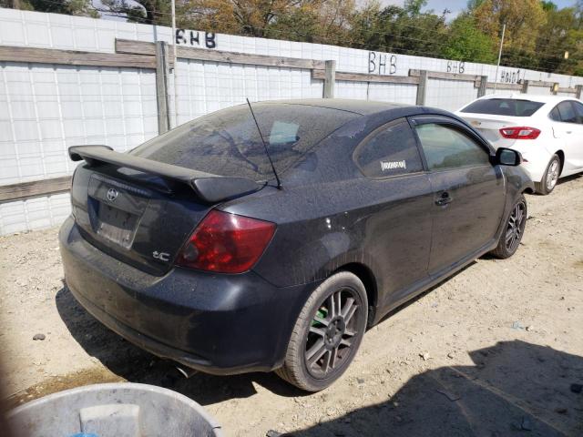 JTKDE167770219134 - 2007 TOYOTA SCION TC BLACK photo 3
