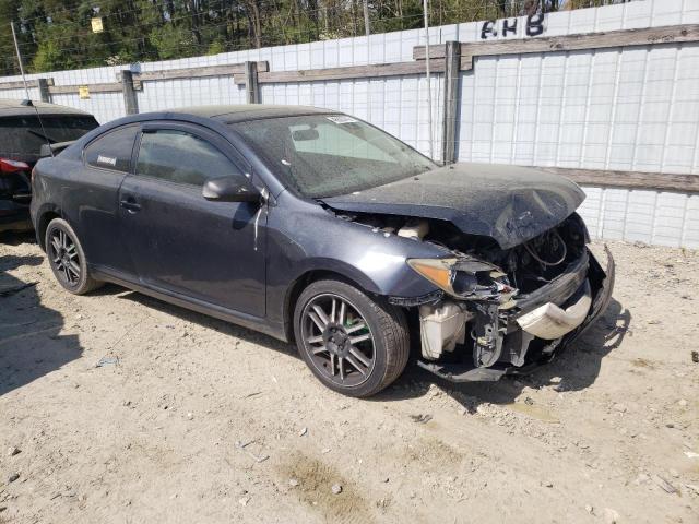 JTKDE167770219134 - 2007 TOYOTA SCION TC BLACK photo 4