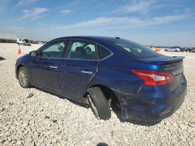 3N1AB7AP3KY298476 - 2019 NISSAN SENTRA S 蓝色 照片 2