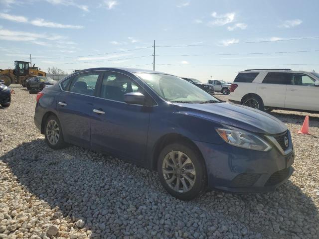 3N1AB7AP3KY298476 - 2019 NISSAN SENTRA S 蓝色 照片 4