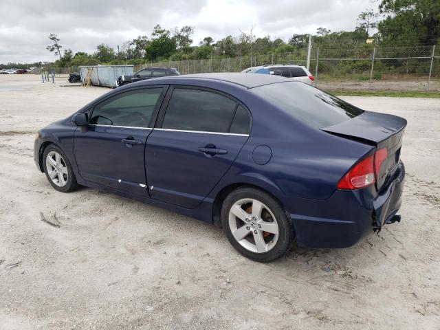 1HGFA16826L088276 - 2006 HONDA CIVIC EX BLUE photo 2