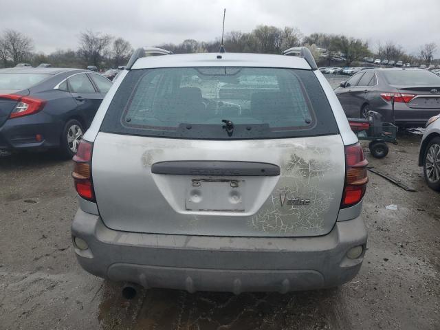 5Y2SL65857Z403415 - 2007 PONTIAC VIBE SILVER photo 6