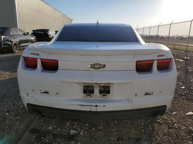 2G1FK1EJ2C9176143 - 2012 CHEVROLET CAMARO 2SS WHITE photo 6