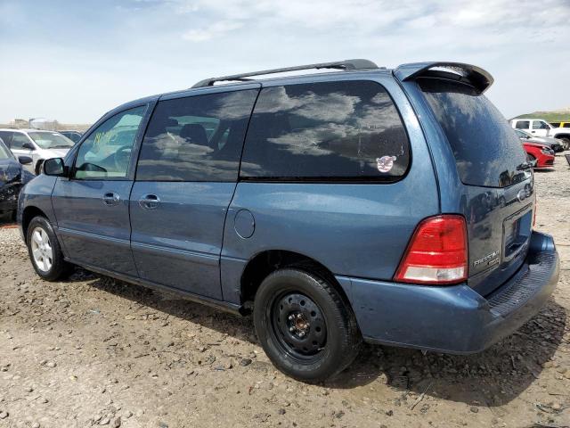 2FMZA51696BA00117 - 2006 FORD FREESTAR SE BLUE photo 2