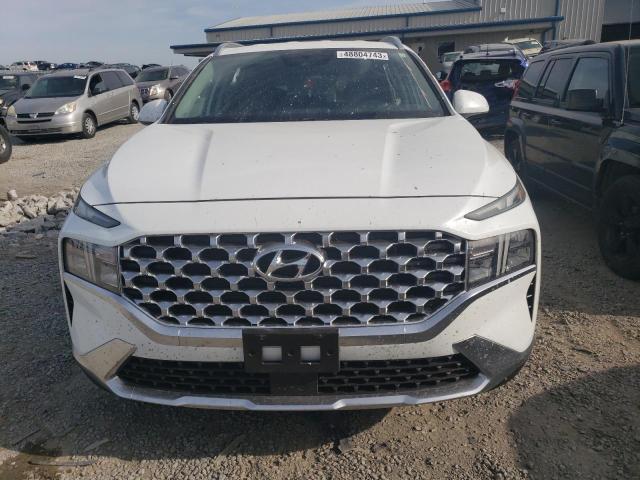 5NMS24AJ0MH306963 - 2021 HYUNDAI SANTA FE SEL WHITE photo 5