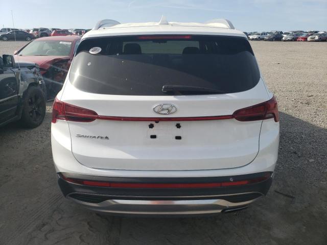 5NMS24AJ0MH306963 - 2021 HYUNDAI SANTA FE SEL WHITE photo 6