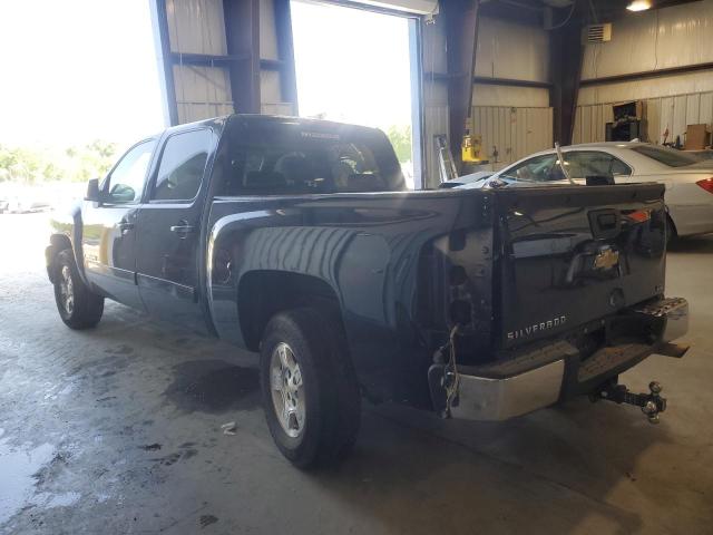 2GCFC13YX71626193 - 2007 CHEVROLET SILVERADO C1500 CREW CAB BLUE photo 2