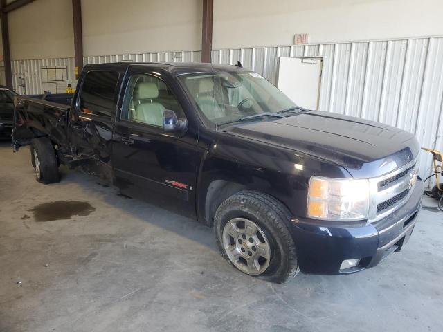 2GCFC13YX71626193 - 2007 CHEVROLET SILVERADO C1500 CREW CAB BLUE photo 4