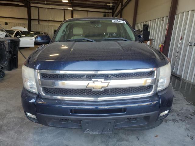 2GCFC13YX71626193 - 2007 CHEVROLET SILVERADO C1500 CREW CAB BLUE photo 5