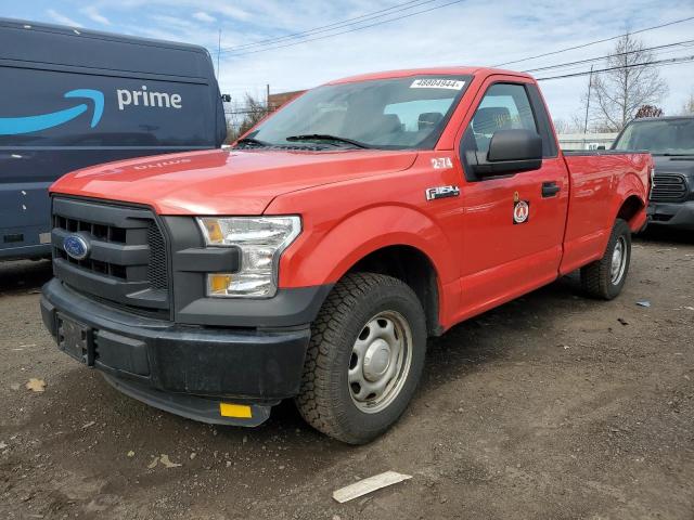 1FTNF1CF0GKE37800 - 2016 FORD F150 RED photo 1