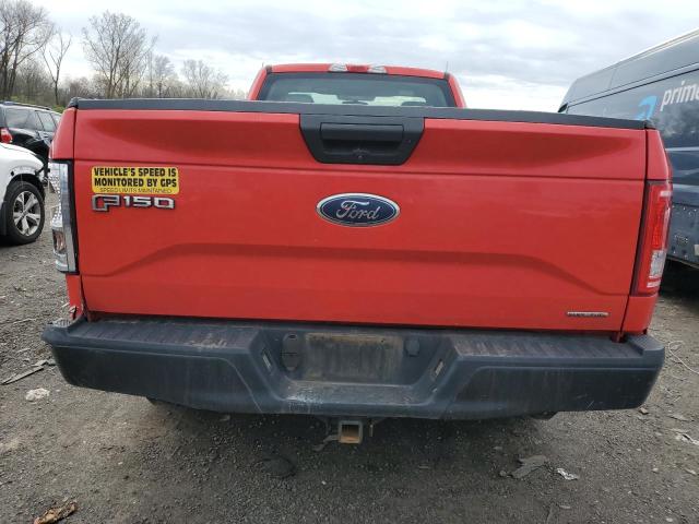 1FTNF1CF0GKE37800 - 2016 FORD F150 RED photo 6