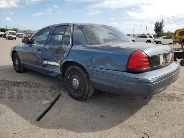 2FAFP71WX5X162900 - 2005 FORD CROWN VICT POLICE INTERCEPTOR BLUE photo 2