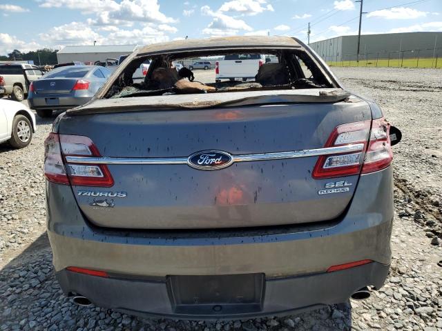 1FAHP2E87EG130564 - 2014 FORD TAURUS SEL GRAY photo 6