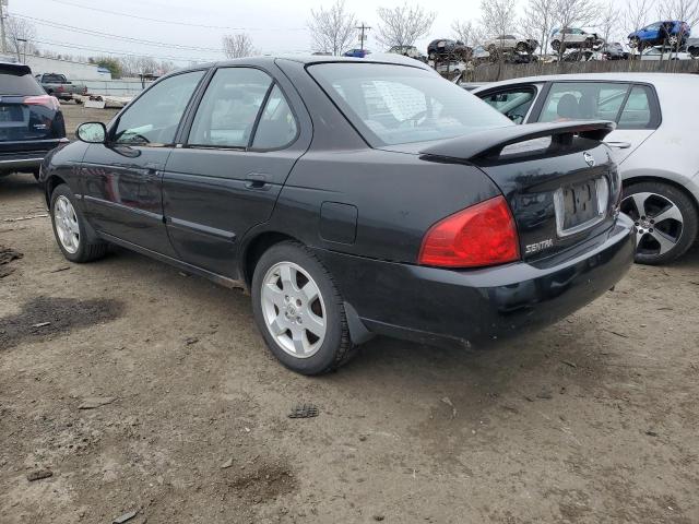 3N1CB51D26L595731 - 2006 NISSAN SENTRA 1.8 BLACK photo 2