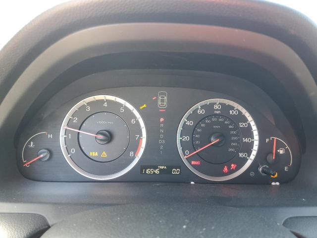 1HGCP268X8A136581 - 2008 HONDA ACCORD EXL BLACK photo 9