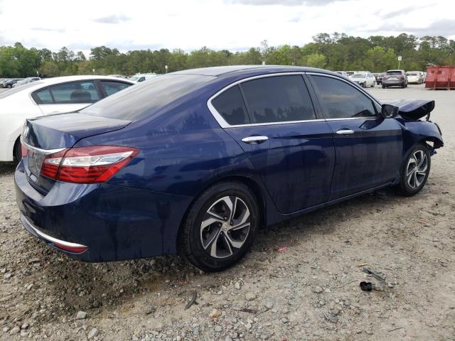 1HGCR2F30GA062472 - 2016 HONDA ACCORD LX BLUE photo 3