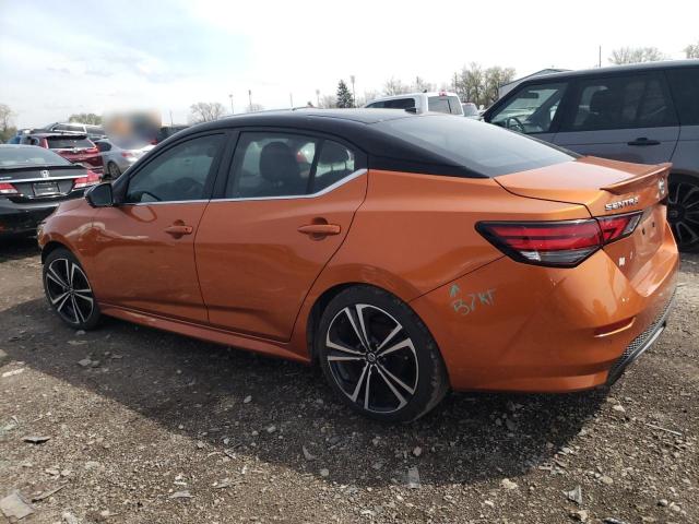 3N1AB8DV5MY208649 - 2021 NISSAN SENTRA SR ORANGE photo 2