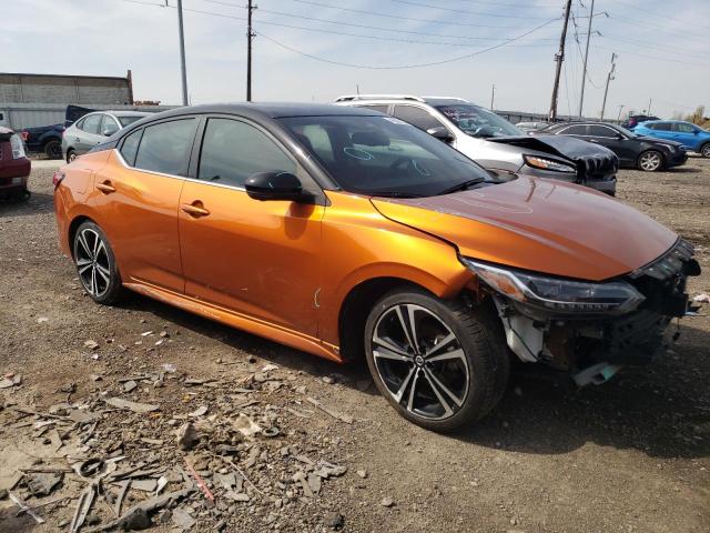 3N1AB8DV5MY208649 - 2021 NISSAN SENTRA SR ORANGE photo 4