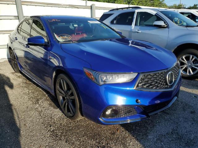 19UUB2F66LA004122 - 2020 ACURA TLX TECHNOLOGY BLUE photo 4