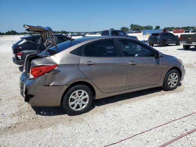 KMHCT4AE5EU638570 - 2014 HYUNDAI ACCENT GLS TAN photo 3