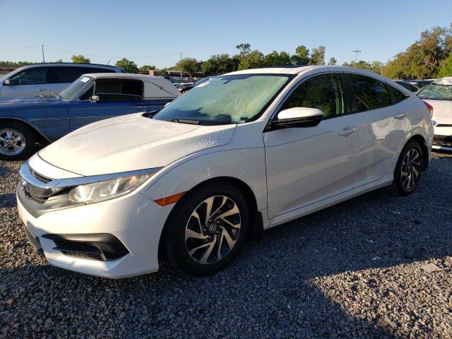 19XFC2F78HE065621 - 2017 HONDA CIVIC EX WHITE photo 1