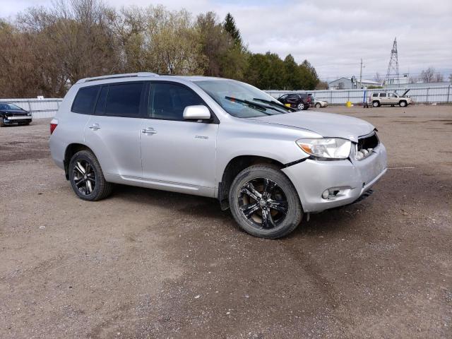 JTEES42A192126362 - 2009 TOYOTA HIGHLANDER LIMITED SILVER photo 4