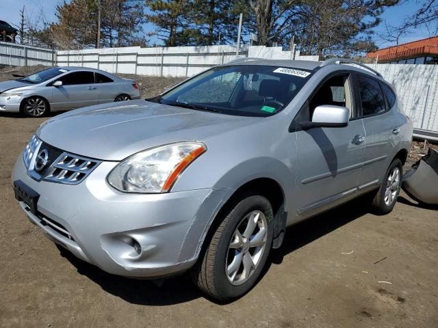 JN8AS5MV2BW311189 - 2011 NISSAN ROGUE S SILVER photo 1