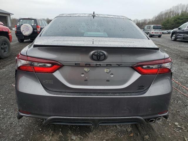 4T1T11BK3RU125395 - 2024 TOYOTA CAMRY SE NIGHT SHADE GRAY photo 6