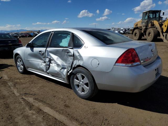 2G1WT57K391299435 - 2009 CHEVROLET IMPALA 1LT SILVER photo 2