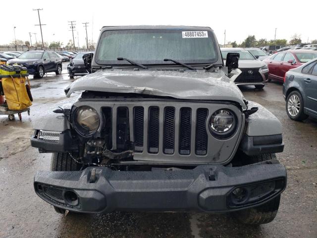 1C4HJXENXLW245774 - 2020 JEEP WRANGLER U SAHARA GRAY photo 5